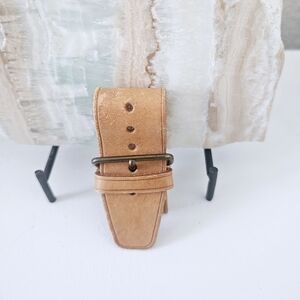 🤎GUC Authentic Vintage Louis Vuitton Vachetta Leather Poignet Buckle🤎